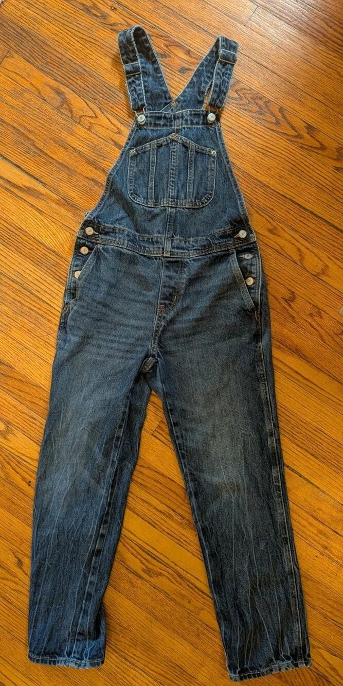 Old Navy Denim Jean Jumper Overalls Women's Size 0